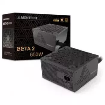 Montech BETA 2 80 PLUS Bronze toiteplokk, ATX 3.1 - 650 W, must