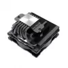 Akasa ALUCIA H6L M2 madala profiiliga CPU jahuti – 120 mm, must/sinine