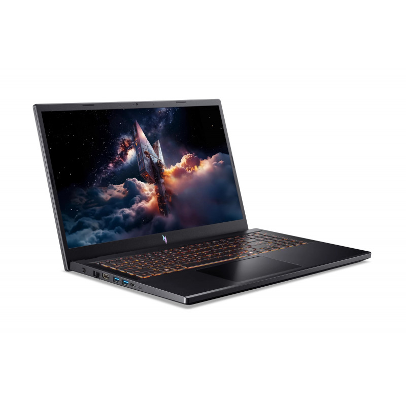 Acer Nitro V 15 AI mängusülearvuti - AMD Ryzen 7 7445HS, 15.6 inch Full HD 144Hz, 16GB DDR5, 512GB SSD, NVIDIA GeForce RTX 3050, Windows 11 Home, Obsidian Black