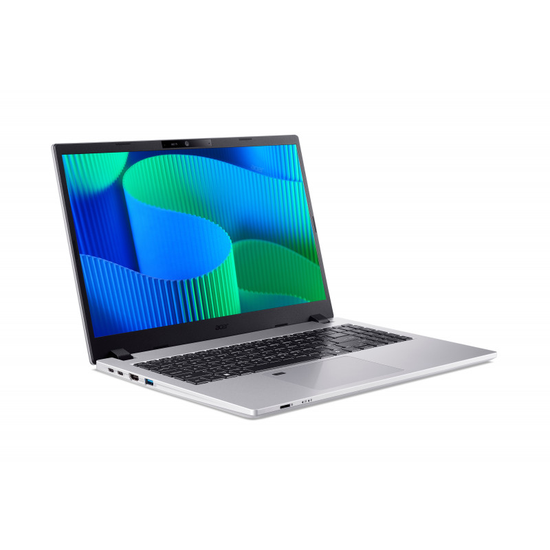 Acer TravelMate P2 15 C5-120U Sülearvuti - 15.6 inch Full HD IPS, Intel Core Ultra 5 120U, 16GB DDR5, 512GB SSD, Windows 11 Pro, terashall