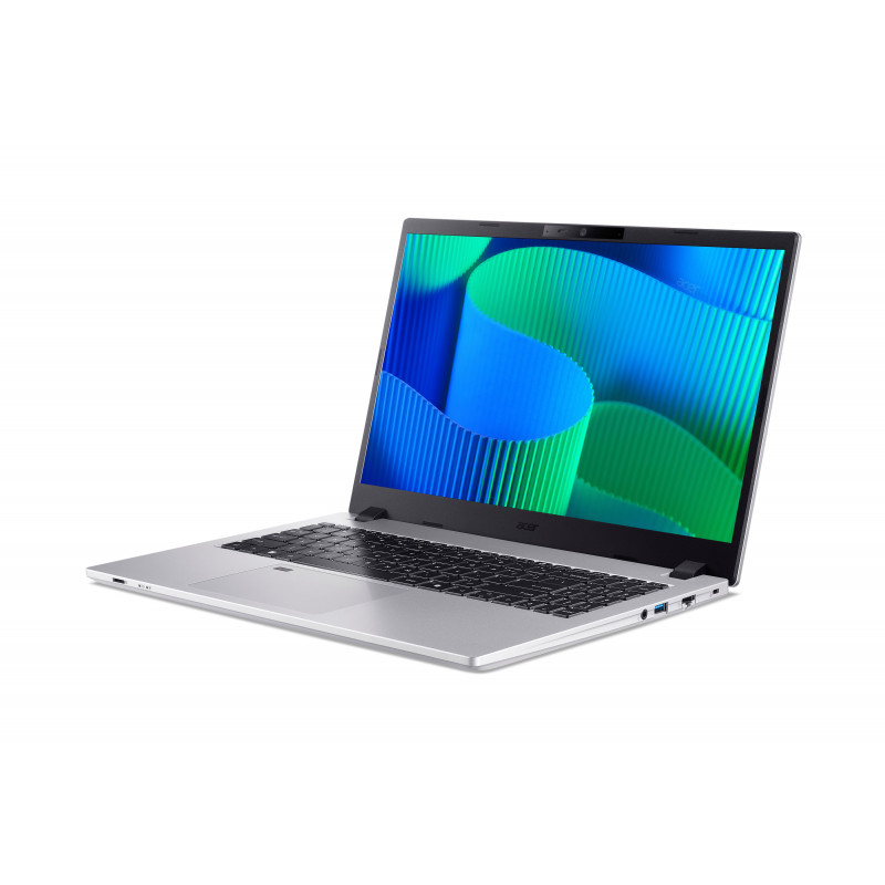 Acer TravelMate P2 15 C5-120U Sülearvuti - 15.6 inch Full HD IPS, Intel Core Ultra 5 120U, 16GB DDR5, 512GB SSD, Windows 11 Pro, terashall
