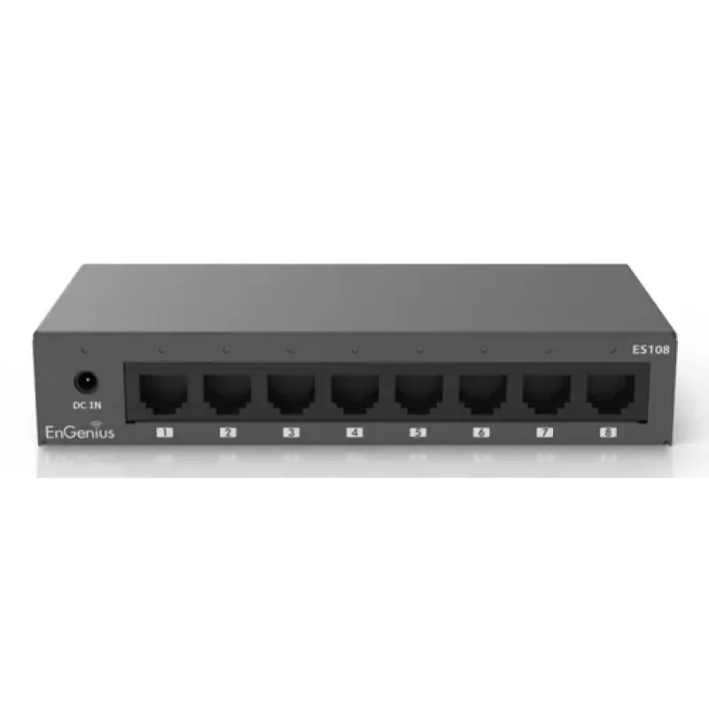 EnGenius ES108 haldamata 8-pordiline gigabit-kommutaator