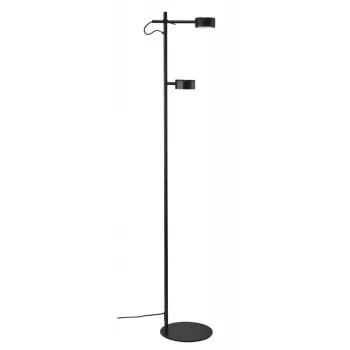 LED LENSER LUCA 2x4W Must põrandavalgusti
