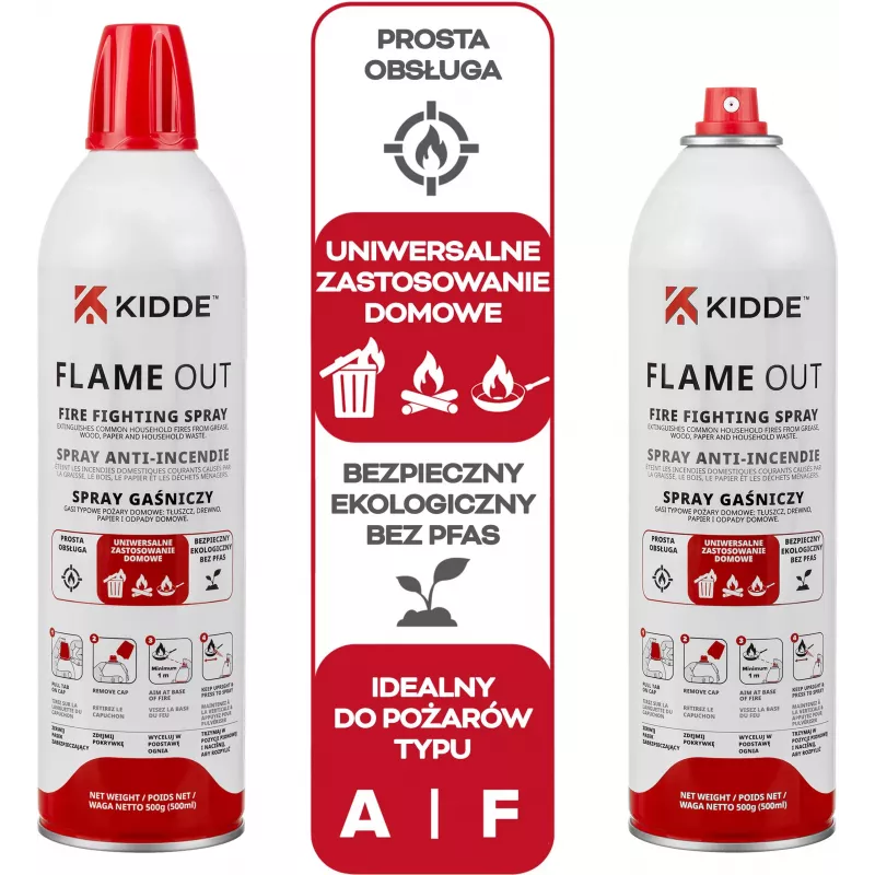 Kidde KFS-500 Flame Out tulekustutuspihusti 500 ml