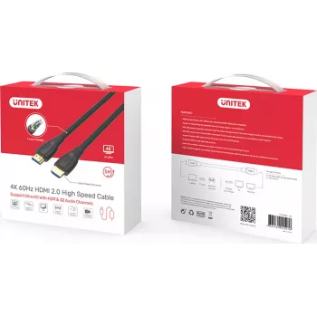 UNITEK HDMI 2.0 kaabel 20m 4K 18Gbps must