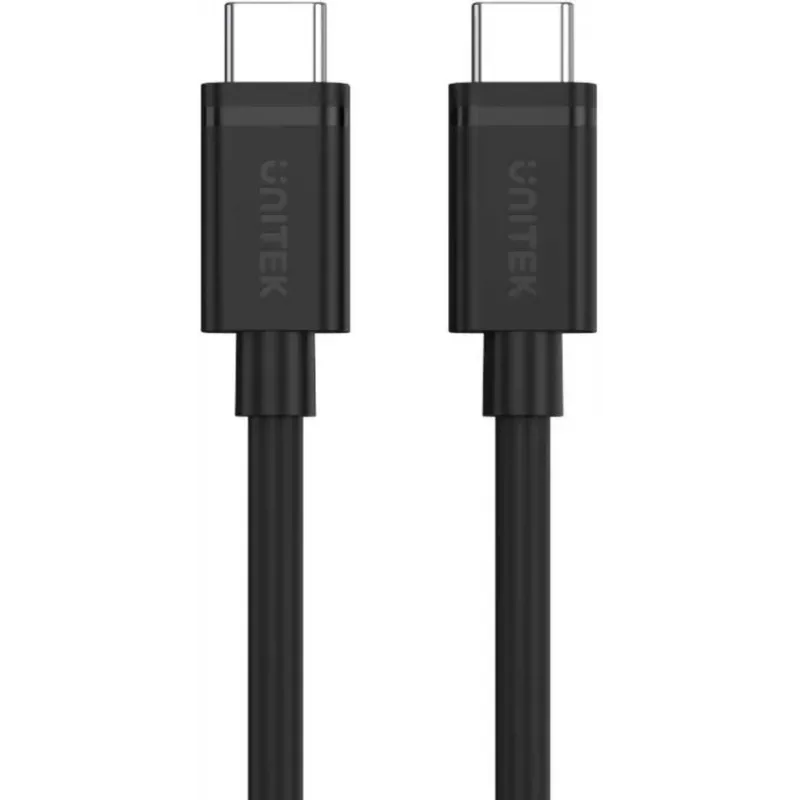 UNITEK USB-C to USB-C kaabel 3m - Must - USB 3.2 Gen 2 10Gbps 100W PD