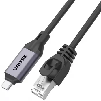 UNITEK USB-C to RJ-45 Gigabit Ethernet Adapter Cable 2m