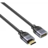UNITEK HDMI 2.1 pikenduskaabel 0,5 m isane-emane 8K must