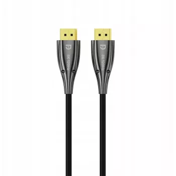 UNITEK Active Fiber Optic DisplayPort 2.1 kaabel 20m 8K 80Gbps Must