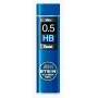 Pentel C275-HBO mehaanilise pliiatsi juhtmete täitepakend - 0,5 mm - sinine - 40 juhet - jaotustuub