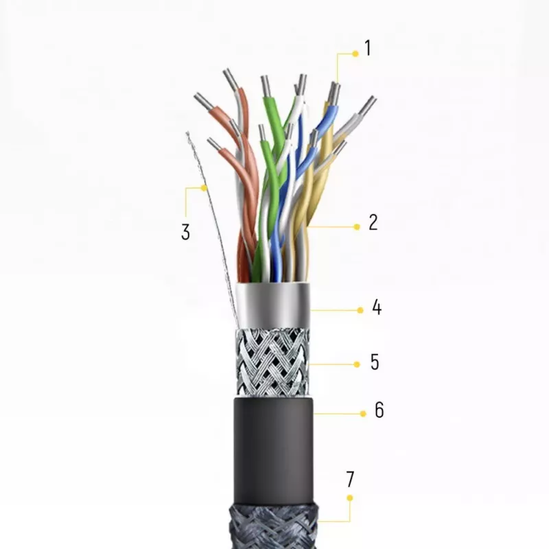 Wozinsky USB-C to USB-A kaabel 1 m hõbedane punutud nailon