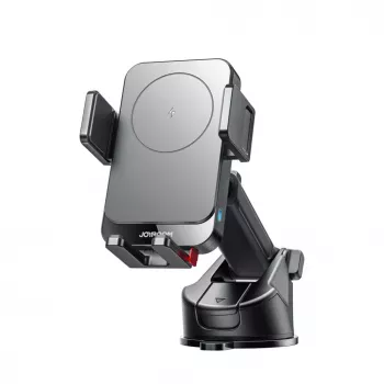 Joyroom JR-ZS241S Autohoidik induktiivlaadijaga armatuurlauale - Must