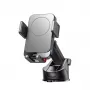 Joyroom JR-ZS241S Autohoidik induktiivlaadijaga armatuurlauale - Must