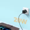 JOYROOM Kiirlaadimise seinadapter USB-C 20W Power Delivery Quick Charge 3.0 AFC Must (L-P202)