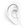 Dudao X10S Juhtmega kõrvaklapid mikrofoniga, 3,5 mm pistik, 1,2 m kaabel, valge