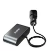 Dudao Auto laadija 2x USB / 3x sigaretisüütaja jagaja Must (R1Pro black)