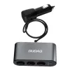Dudao Auto laadija 2x USB / 3x sigaretisüütaja jagaja Must (R1Pro black)