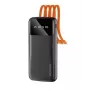 DUDAO K6Pro Powerbank 10000mAh 10W 4 kaabliga Valge