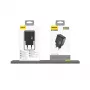 Dudao A26T GaN 25W USB-A, USB-C laadija - must