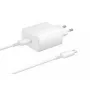 Samsung EP-TA845EWE + EP-DW767JWE 45W reisilaadija ja USB-C–USB-C andmekaabel valge (OOB hulgipakend)