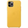 Apple iPhone 11 Pro Leather Case MWYA2ZM/A Meyer Lemon