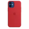 Apple Silicone Case with MagSafe for iPhone 12 mini Red