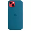 Apple iPhone 13 Silicone Case with MagSafe Blue Jay
