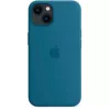 Apple iPhone 13 Silicone Case with MagSafe Blue Jay