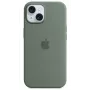 Apple iPhone 15 Silicone Case with MagSafe - Cypress