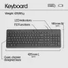 HP 150 juhtmega hiire ja klaviatuuri komplekt - must - QWERTY inglise USA paigutus