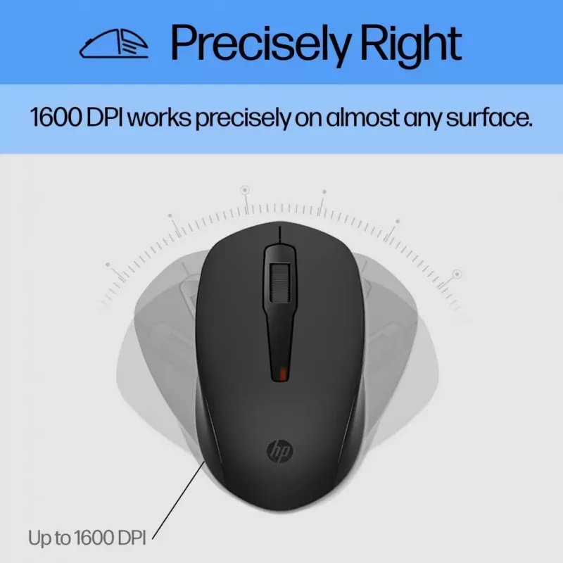 HP 150 juhtmega hiire ja klaviatuuri komplekt - must - QWERTY inglise USA paigutus