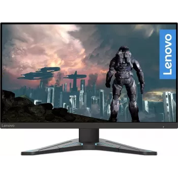 Lenovo G24-20 23.8 tolline Full HD IPS mängumonitor, 144Hz, 1ms, AMD FreeSync Premium, must