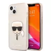 Karl Lagerfeld Apple iPhone 13 TPU Full Glitter Head Case Gold