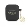 Guess Apple 4G Charms Silicone Case for AirPods 1/2 Black