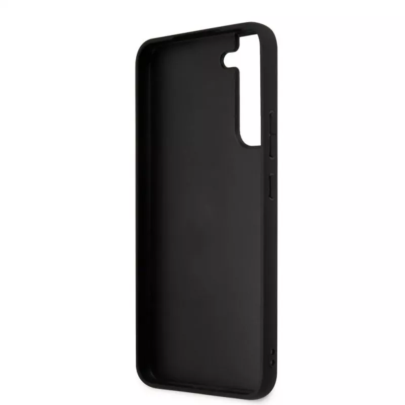 Guess Samsung Galaxy S22 Plus PU Nahk Saffiano Ümbris Roosa