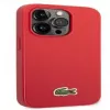 Lacoste Apple iPhone 14 Pro Iconic Petit Pique Logo Case Red