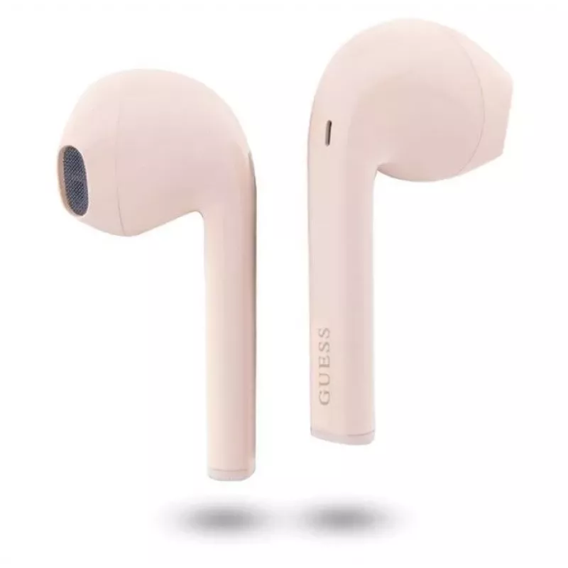 Guess GUTWST26PSP True Wireless Stereo Bluetooth 5.0 In-Ear Headphones with Charging Case - Pink