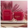 Guess Apple AirPods 1/2 ümbris silikoonist Classic Logo Gold koos 4G ripatsiga Magenta