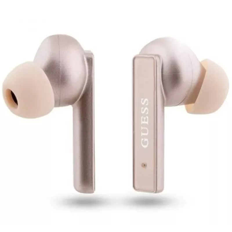 Guess trükitud logoga Bluetooth TWS roosa