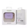 Guess Apple AirPods Pro 2 ümbris silikoonist Classic Logo Gold koos 4G ripatsiga lilla