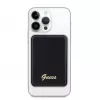 Guess Power Bank 5000mAh 15W MagSafe ja tavalaadimine metallist Script logoga must