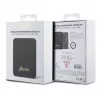 Guess Power Bank 5000mAh 15W MagSafe ja tavalaadimine metallist Script logoga must