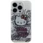Hello Kitty HKHCP15SHDGPHT iPhone 15 / 14 / 13 6.1 Hard Case IML Kitty On Bricks Graffiti White