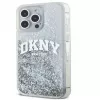 DKNY Apple iPhone 15 Pro 6.1 Hardcase Liquid Glitter Big Logo Must