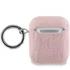 Karl Lagerfeld Ikonik Saffiano Tagakaas Apple iPhone 14 Pro Max - Roosa