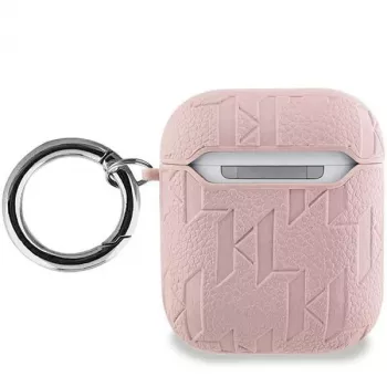 Karl Lagerfeld Ikonik Saffiano Tagakaas Apple iPhone 14 Pro Max - Roosa