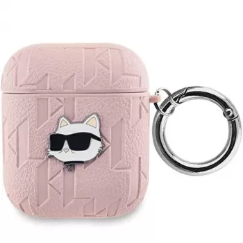 Karl Lagerfeld Ikonik Saffiano Tagakaas Apple iPhone 14 Pro Max - Roosa