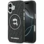Karl Lagerfeld Apple iPhone 17 Silikoonümbris MagSafe’iga KL Head Logo Must