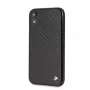 BMW Apple iPhone XR Signature Hard Case Real Carbon Black