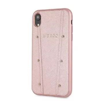 Guess Kaia kõva ümbris iPhone XR jaoks - roosakuld
